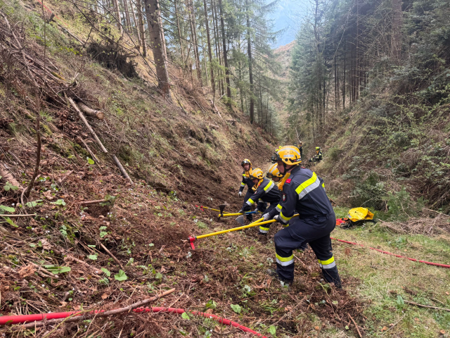 KHD Waldbrand Übung Breitenau 11.04.2026